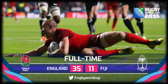 England v Fiji
